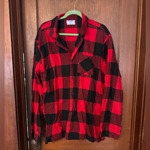 Men’s XXL TALL Buffalo plaid flannel